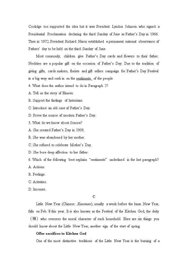 Unit 3 综合测评（二）-2022-2023学年高中英语北师大版（2019）必修第一册(含答案)03