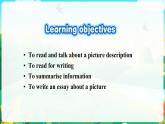 Unit 5 Writing Workshop A Picture Description 課件-2022-2023學(xué)年高中英語(yǔ)北師大版（2019）選擇性必修第二冊(cè)