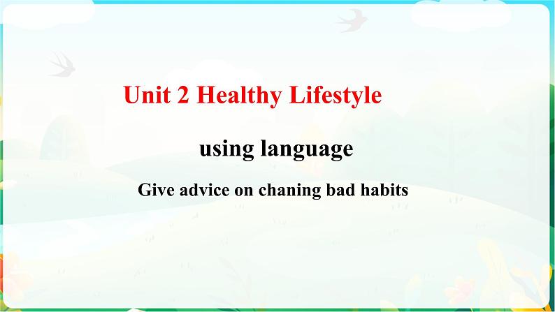 Part 3 Using Language第1页