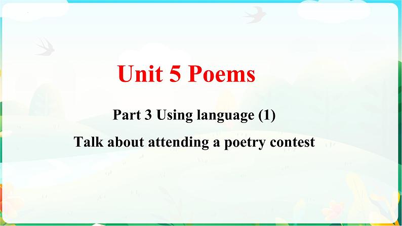 Unit5 Using Language  课件-2022-2023学年高中英语人教版（2019）选择性必修第三册01