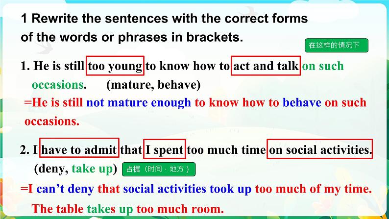 Unit2 Assessing your progress 课件-2022-2023学年高中英语人教版（2019）选择性03