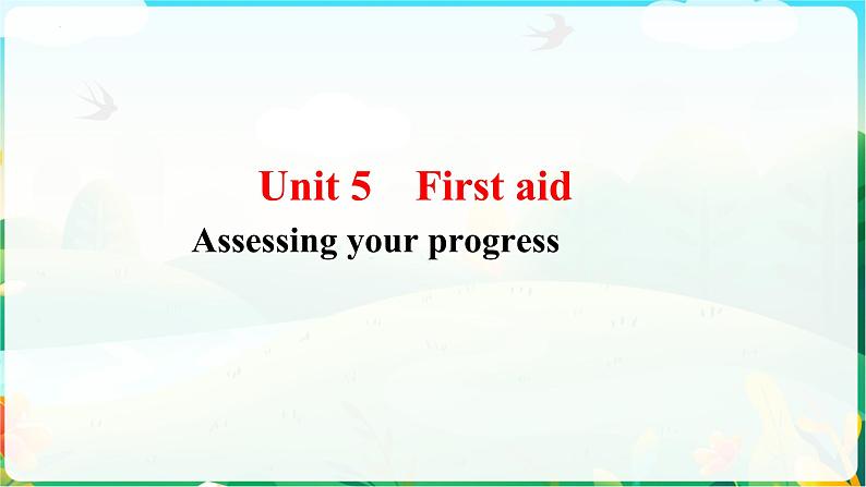 Unit5 Assessing your progress课件-2022-2023学年高中英语人教版（2019）选择性必修第二册01