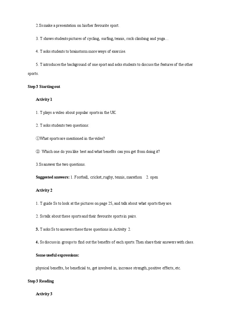 【新教材】必修第二册 Unit 3 On the move （外研版） 教学设计 Period 1 Starting out & Understanding ideas外研版高中英语必修第二册.docx第3页