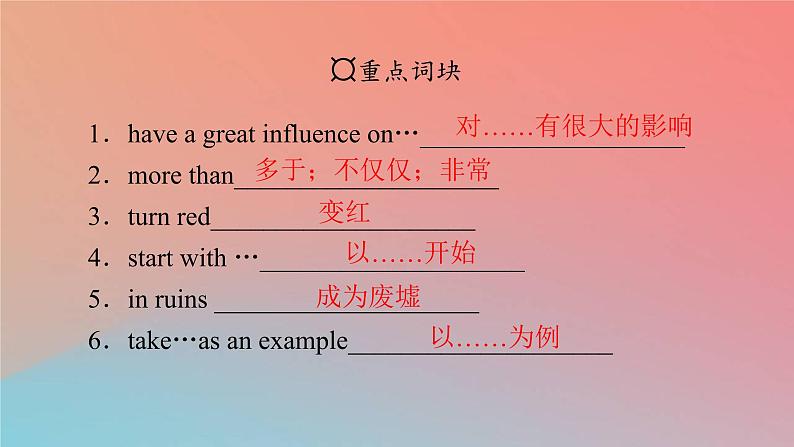 高中英语Unit4HistoryandTraditionsPeriod4ReadingforWriting_VideoTime课件新人教版必修第二册06