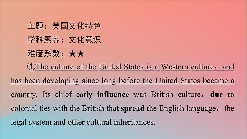 高中英语Unit3DiverseCultures课件新人教版必修第三册04