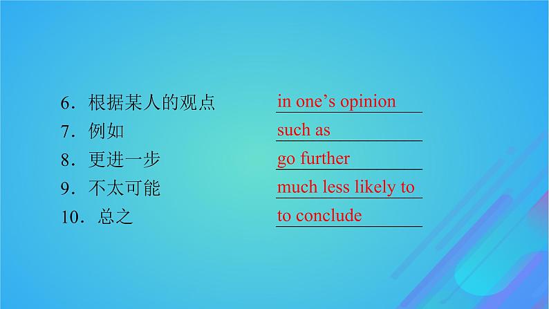 2022秋新教材高中英语Unit11ConflictandCompromisePeriod5WritingWorkshop课件北师大版选择性必修第四册06