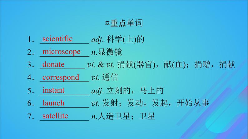 2022秋新教材高中英语Unit12InnovationPeriod2Lesson1ScientificBreakthroughs课件北师大版选择性必修第四册03