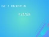 2022秋新教材高中英语Unit3Conservation单元要点回顾课件北师大版选择性必修第一册