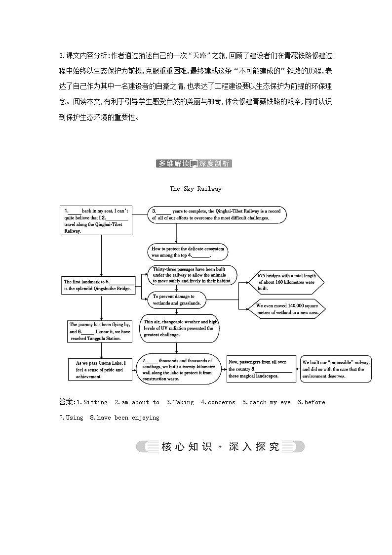 外研版高中英语选择性必修第一册Unit 6 Nurturing nature课时学案02