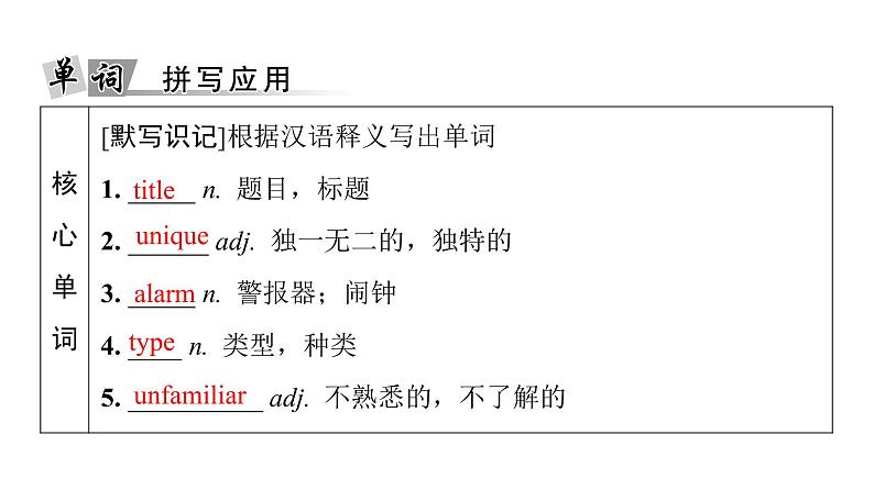 外研版高考英语一轮总复习教材知识解读必修第1册Unit 2 Exploring English教学课件第5页