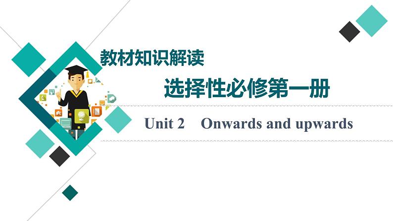 外研版高考英语一轮总复习教材知识解读选择性必修第1册Unit 2 Onwards and upwards教学课件第1页