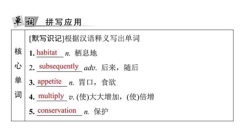 外研版高考英语一轮总复习教材知识解读选择性必修第2册Unit 5 A delicate world教学课件05