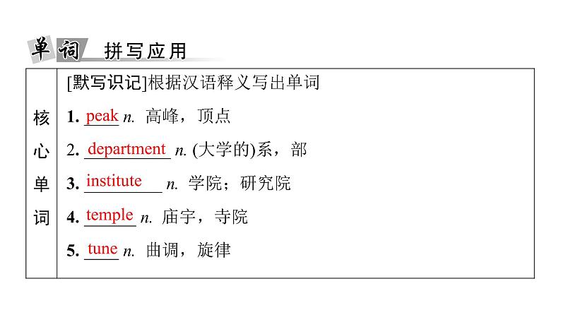 外研版高考英语一轮总复习教材知识解读选择性必修第4册Unit 3 The world meets China教学课件第5页