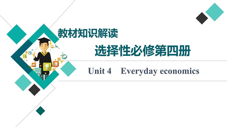 外研版高考英语一轮总复习教材知识解读选择性必修第4册Unit 4 Everyday economics教学课件第1页