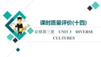 人教版高考英语一轮总复习课时质量评价14 必修第三册 UNIT 3 DIVERSE CULTURES课件