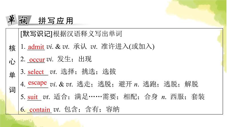 人教版高考英语一轮总复习必修第3册 UNIT 3 DIVERSE CULTURES课件05