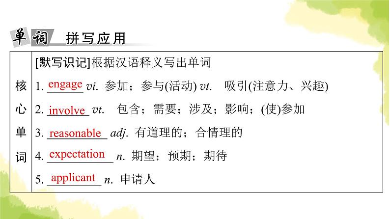 人教版高考英语一轮总复习选择性必修第2册 UNIT 2 BRIDGING CULTURES课件第5页