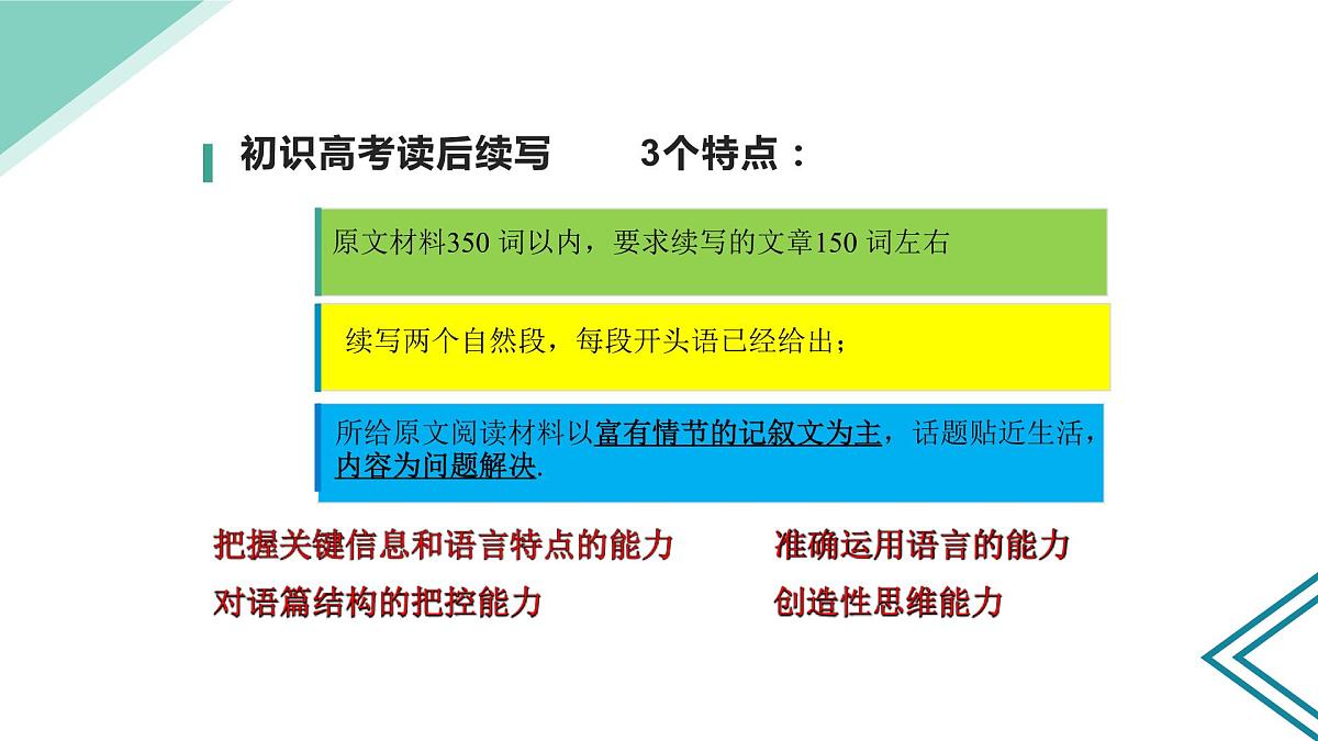 读后续写专题课件-2022-2023学年高一(人教版2019)第8页