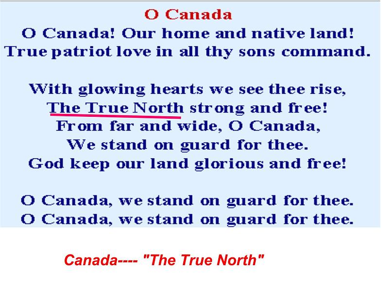 必修3 Unit 5 Canada – “The True North” Reading 课件第2页