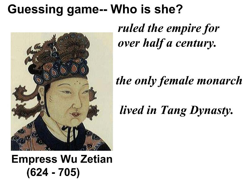 必修4  Unit 1 Women of achievement Warm up 课件05