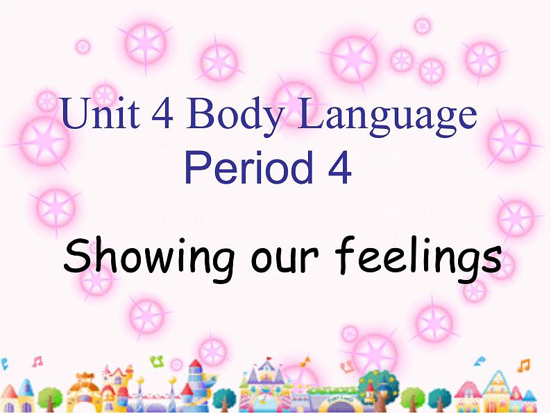 必修4 Unit 4 Body language Using language 课件01