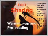 选修7 Unit 4 Sharing Reading 课件