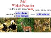 必修2 Unit 4 Wildlife Protection Vacabulary learning 课件