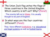 必修5 Unit 2 The United Kingdom Reading 课件