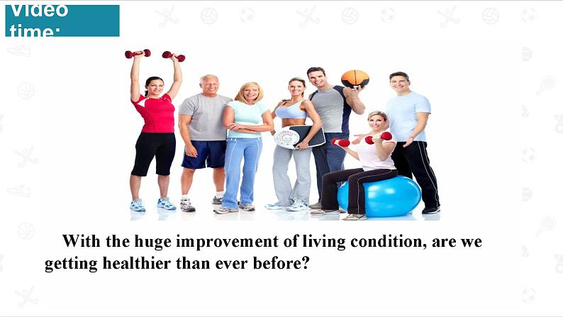 选修6 Unit 3 A healthy life Reading 课件第1页