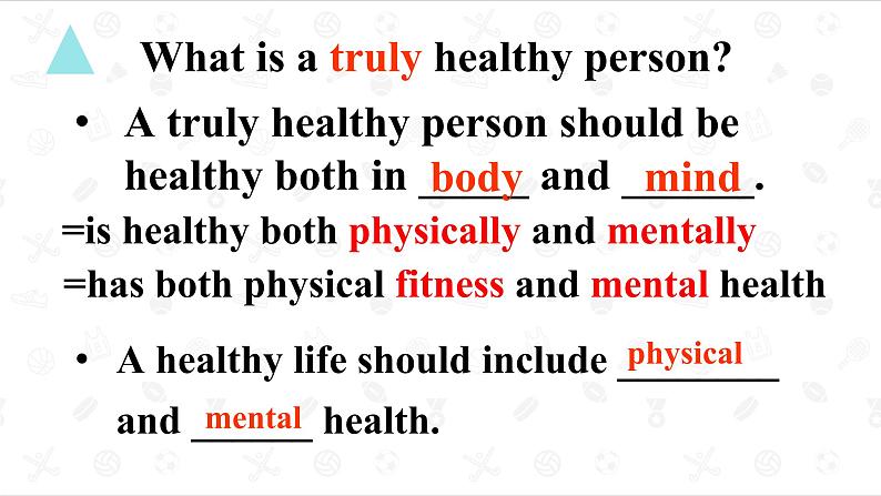 选修6 Unit 3 A healthy life Reading 课件第8页