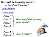 选修6 Unit 4 Global warming 阅读课课件