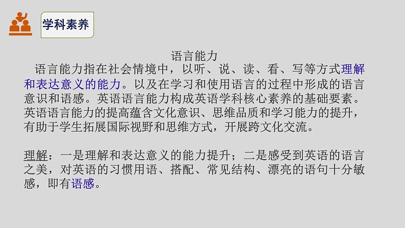 高考英语基于核心素养语篇和主题语境的原著阅读教学课件03