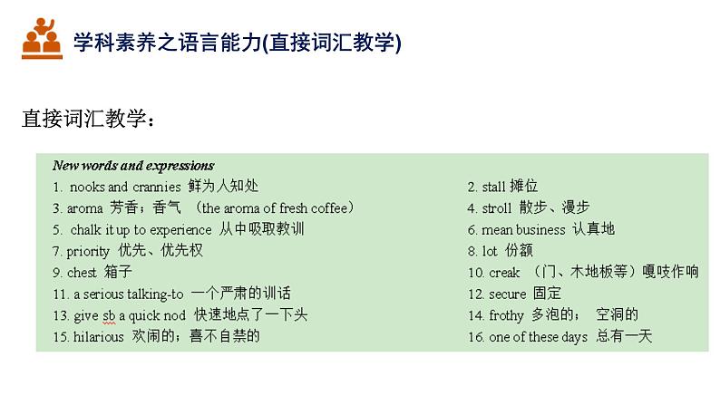 高考英语基于核心素养语篇和主题语境的原著阅读教学课件05