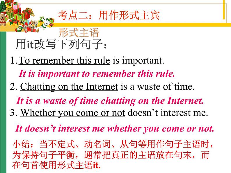 高考英语it用法 课件第6页