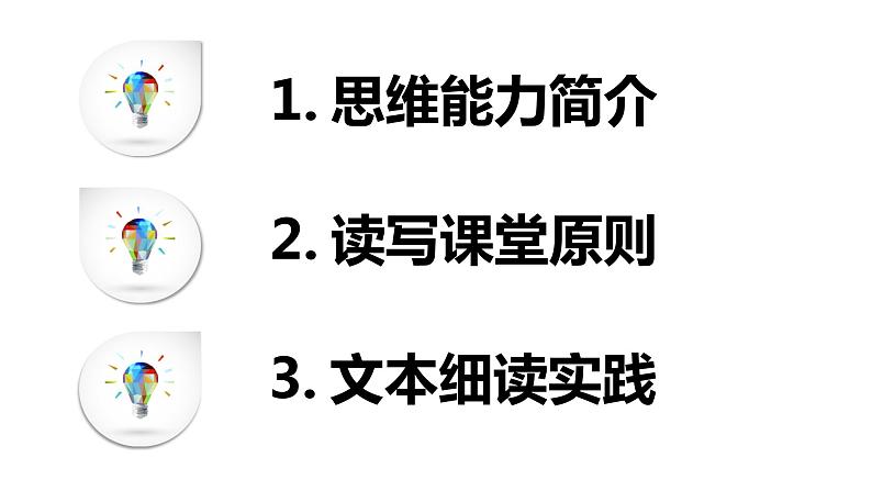 高中英语读写思维训练课件第3页