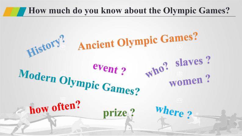高中英语必修二Unit 2 The Olympic games Reading 课件404