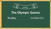 人教版 (新课标)必修1&2Unit 2 The Olympic Games图文课件ppt
