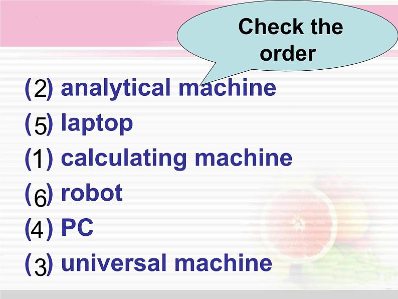 高中英语必修二Unit 3 Computers Warming-up & Reading 课件1-第7页