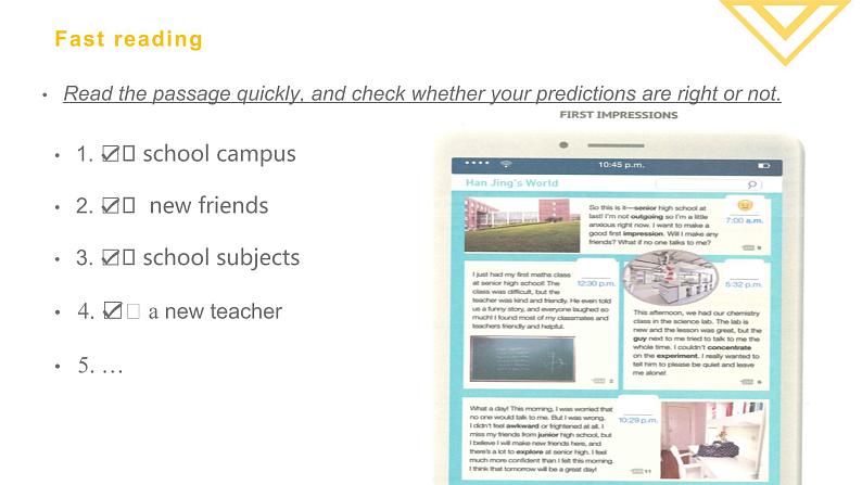 人教版必修一 Unit2 Travelling Around-Reading and Thinking Speaking 课件第7页