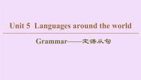 (新高考)高考英语一轮复习课件必修一 Unit 5 Languages around the world Grammar (含详解)