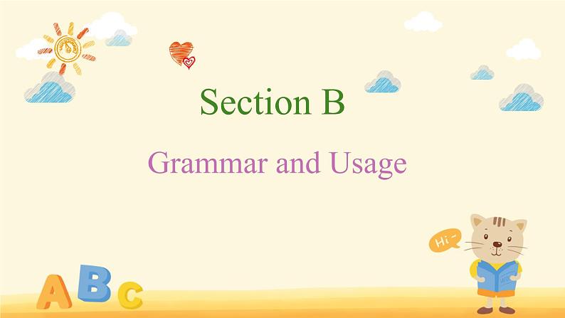 Unit 1 Light, camera, action Section B Grammar and Usage（教学课件）—2022-2023学年高一英语牛津译林版(2020)必修第二册第1页