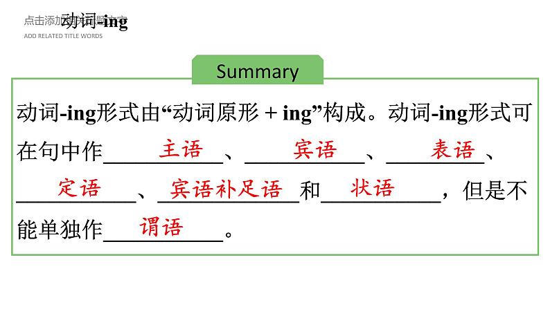 人教版必修第三册 Unit 1 Festivals and Celebrations Discovering Useful Structures课件05