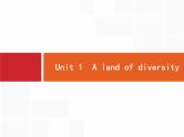 (人教版)高考英语一轮复习课件选修八预习案8.1 Unit 1　A land of diversity (含答案)
