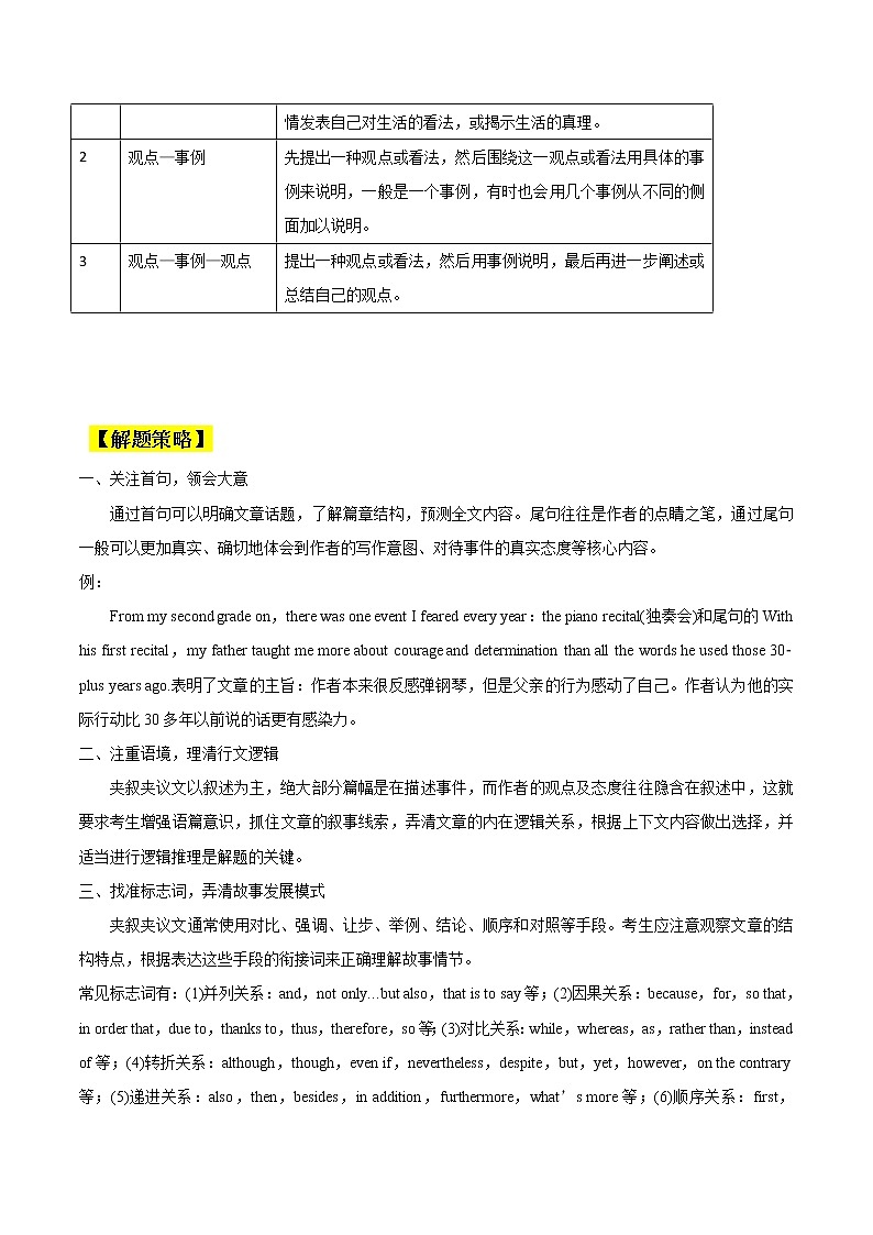 (通用版)高考英语二轮复习考点过关练50《完形填空夹叙夹议文》(含解析)第2页
