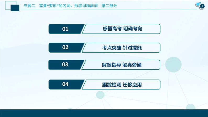 (新高考)高考英语二轮复习课件专题2第2讲　形容词、副词和比较等级 (含答案)第2页