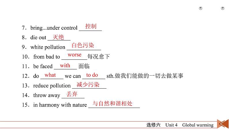 (人教版)高考英语一轮复习课件 选修6 Unit 4 (含详解)05