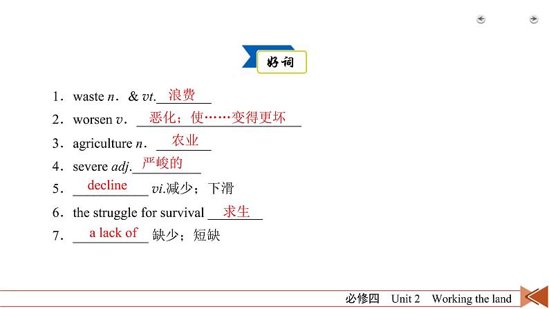 (人教版)高考英语一轮复习课件 必修4 Unit 2 (含详解)第4页