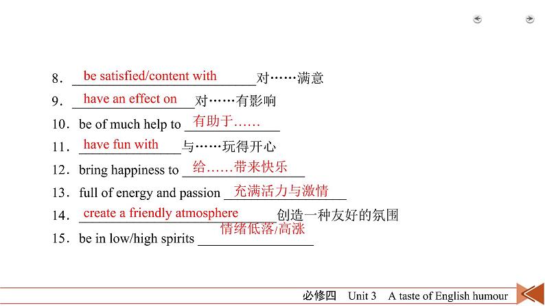 (人教版)高考英语一轮复习课件 必修4 Unit 3 (含详解)05