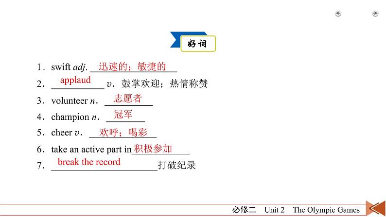 (人教版)高考英语一轮复习课件 必修2 Unit 2 (含详解)04