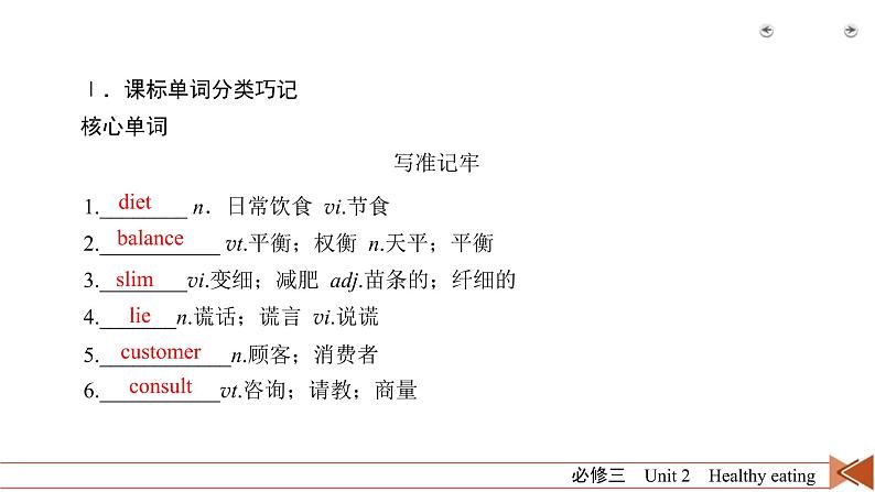 (人教版)高考英语一轮复习课件 必修3 Unit 2 (含详解)08